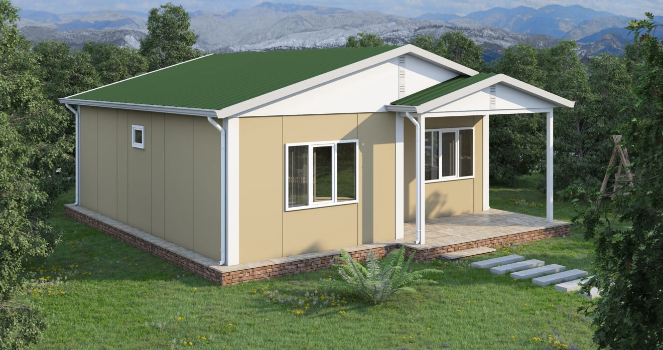 YP106 Tek Katlı Prefabrik Ev