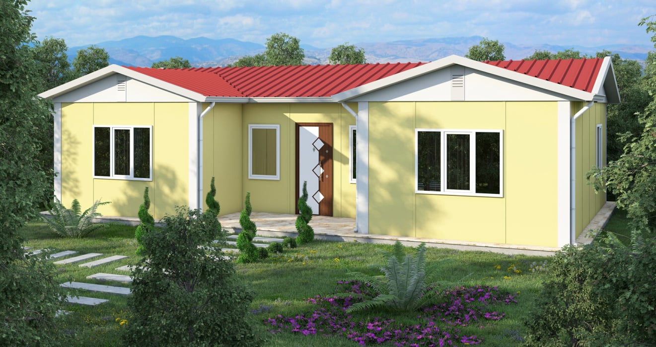 YP109 Tek Katlı Prefabrik Ev