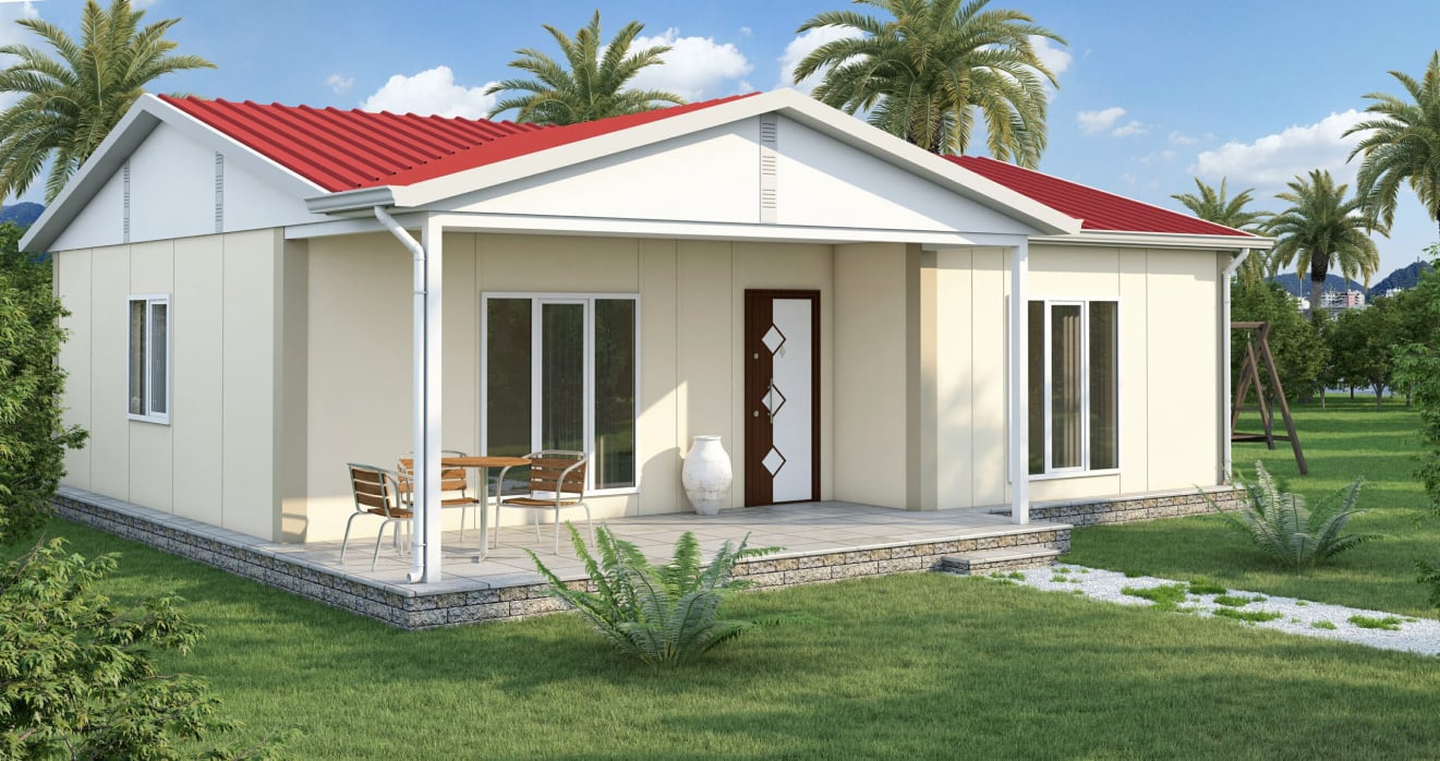 YP118 Tek Katlı Prefabrik Ev