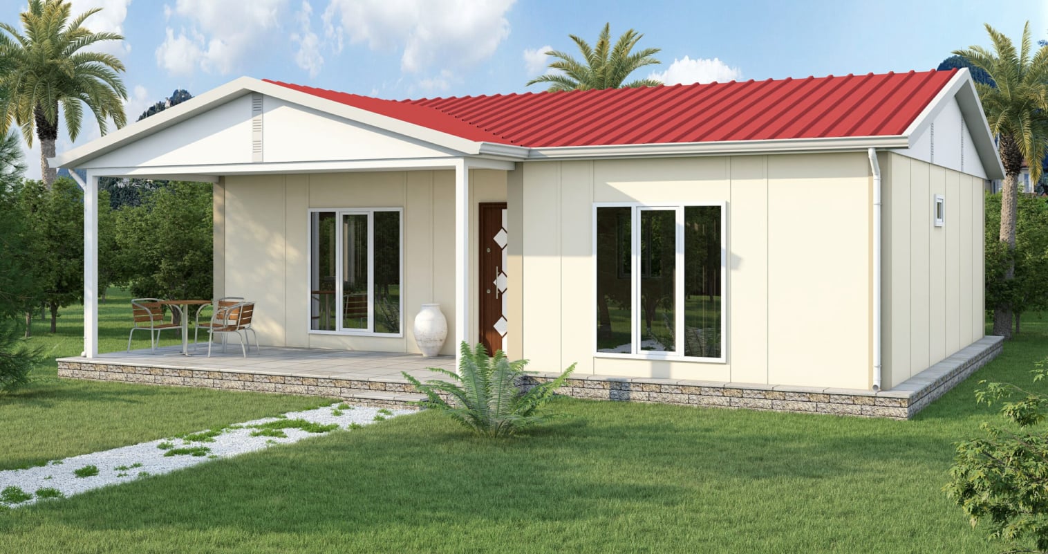 YP118 Tek Katlı Prefabrik Ev