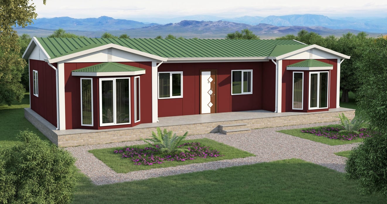 YP125 Tek Katlı Prefabrik Ev
