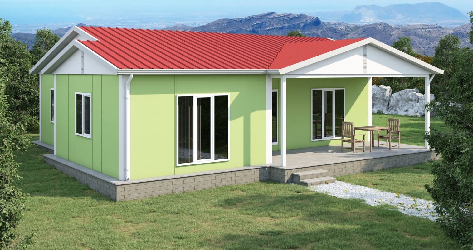 YP127 Tek Katlı Prefabrik Ev