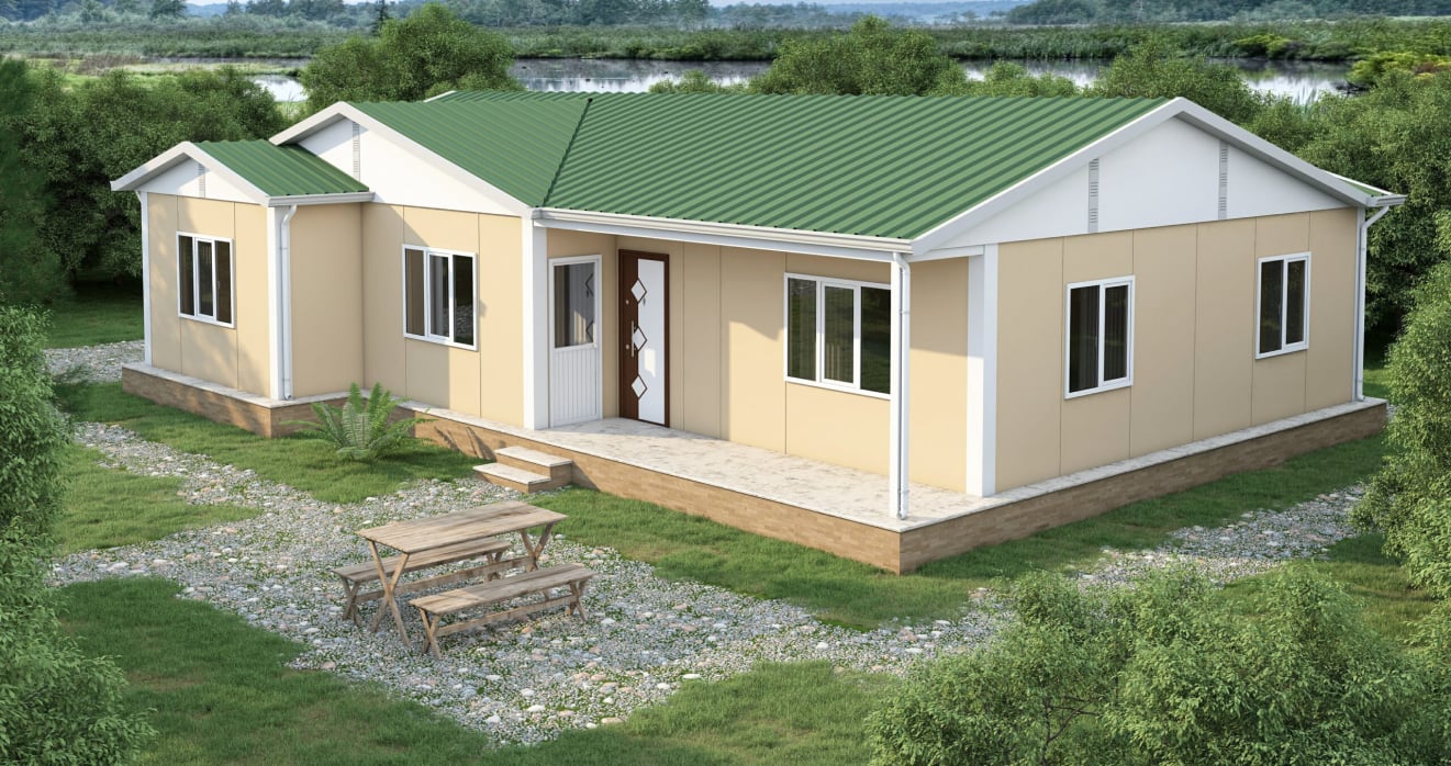 YP131 Tek Katlı Prefabrik Ev