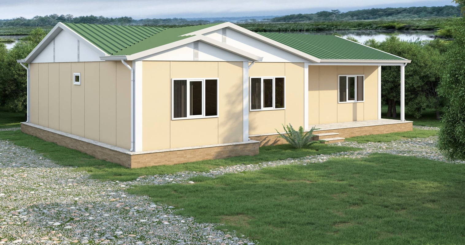 YP131 Tek Katlı Prefabrik Ev