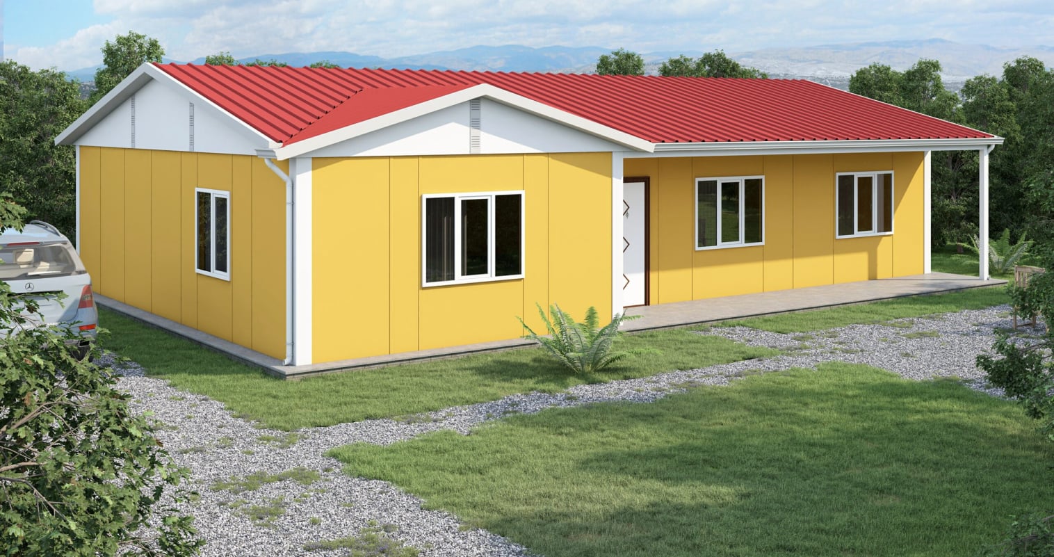 YP133 Tek Katlı Prefabrik Ev