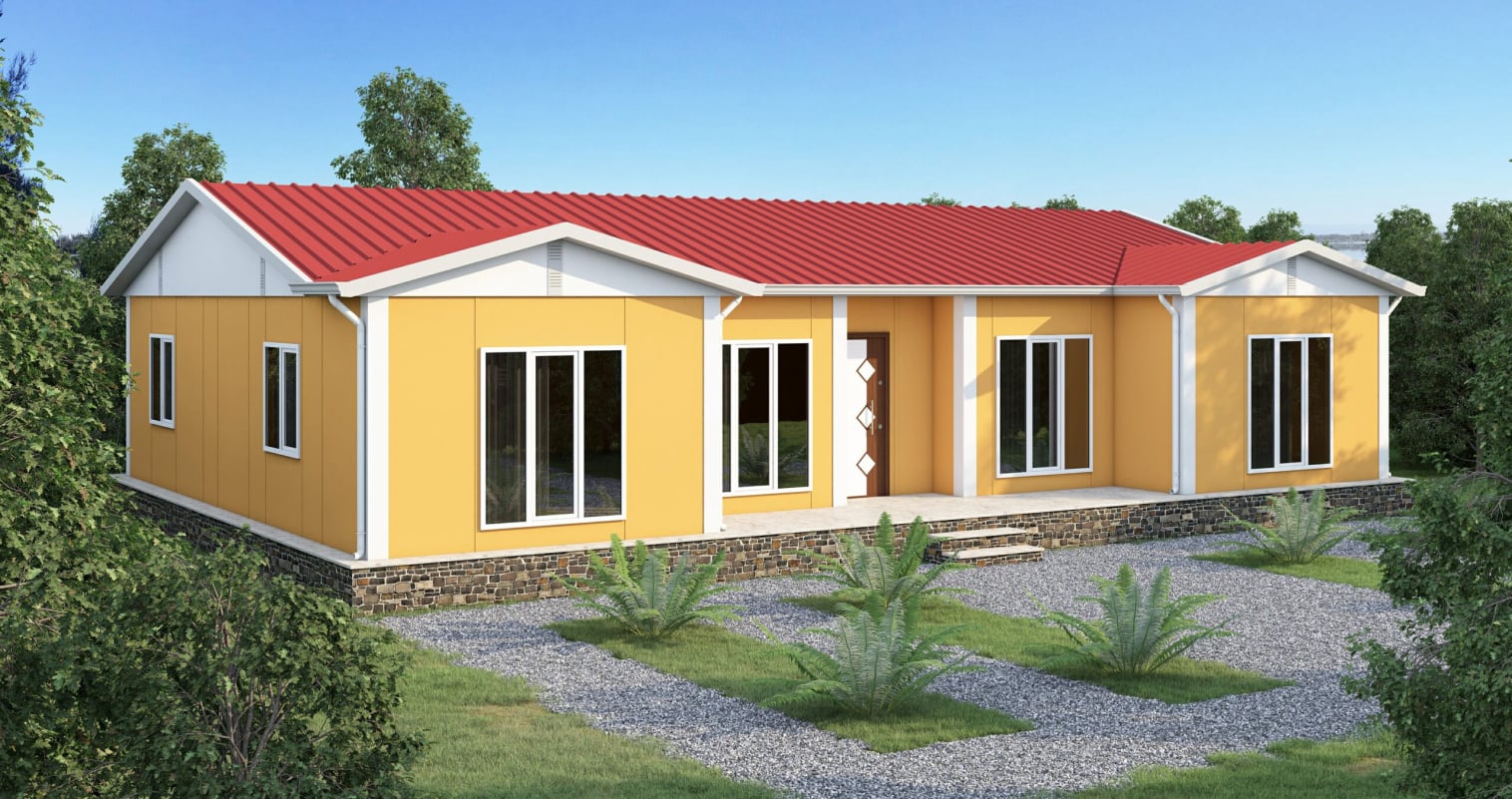 YP134 Tek Katlı Prefabrik Ev